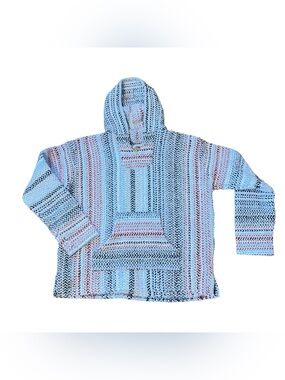 Earth Ragz Striped Baja Hoodie Pullover